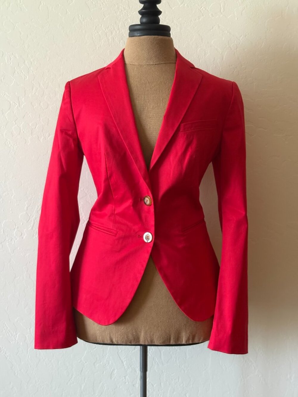 NWOT Stile Benetton Blazer. Red.